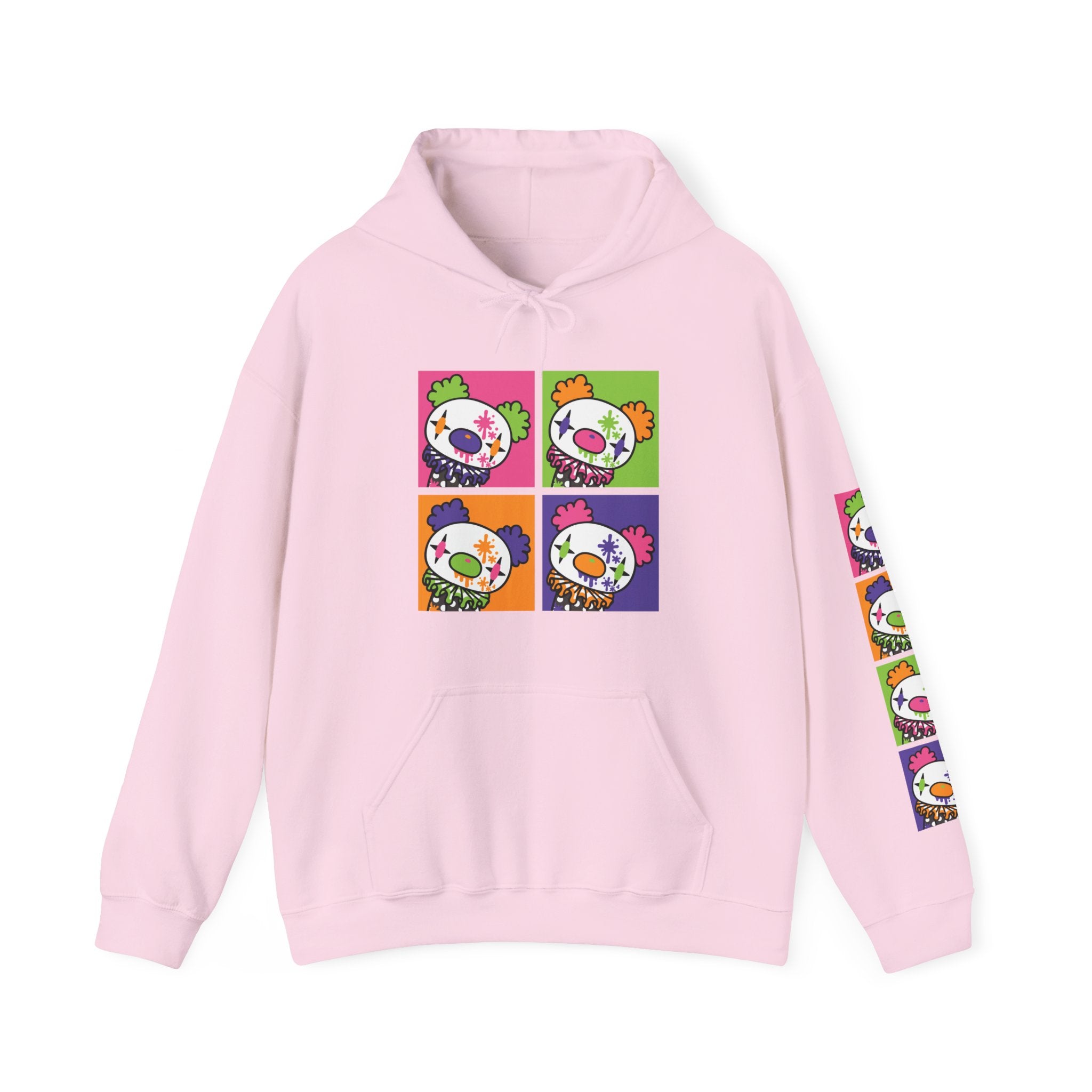 Gloomy Clown Multicolor Hoodie